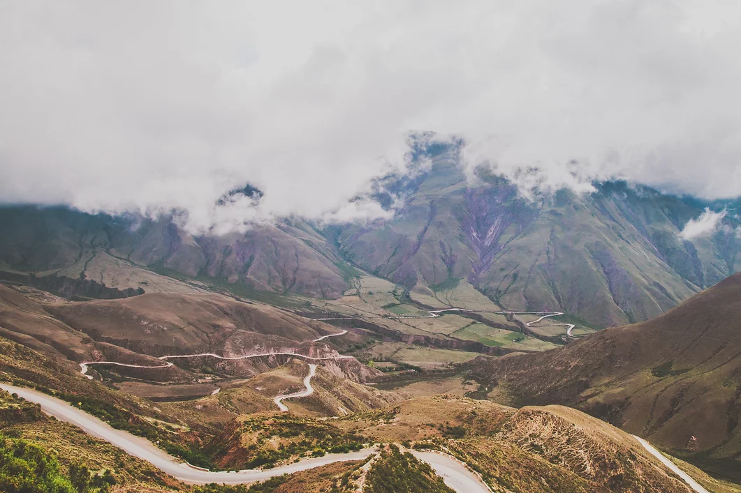 mountain road, breathtaking landscape