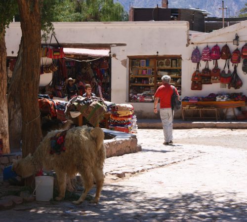 Ein Handwerkermarkt mitten in den Bergen